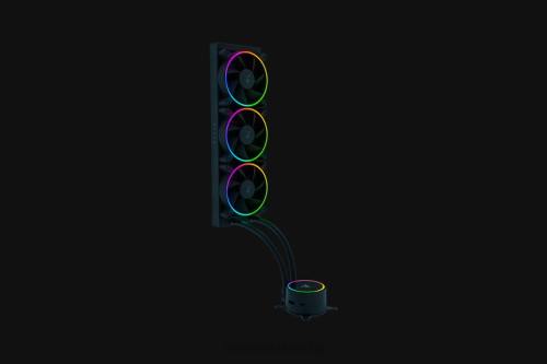 Pc Component Razer Hanbo Chroma RGB AIO Liquid Cooler (aRGB Pump Cap) One Color 26T018