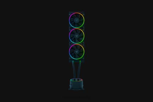 Pc Component Razer Hanbo Chroma RGB AIO Liquid Cooler (aRGB Pump Cap) One Color 26T018