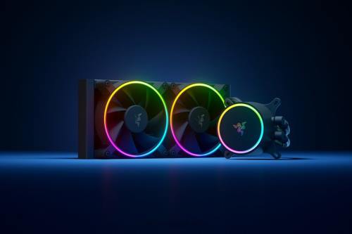 Pc Component Razer Hanbo Chroma RGB AIO Liquid Cooler (aRGB Pump Cap) One Color 26T019