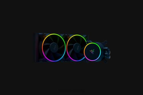 Pc Component Razer Hanbo Chroma RGB AIO Liquid Cooler (aRGB Pump Cap) One Color 26T019