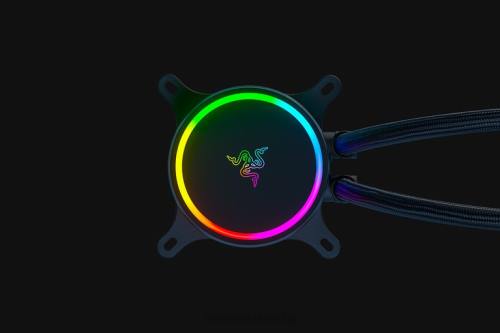 Pc Component Razer Hanbo Chroma RGB AIO Liquid Cooler (aRGB Pump Cap) One Color 26T019