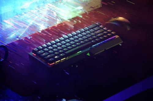 Keyboard Razer BlackWidow V3 Mini HyperSpeed - Yellow Switch - US Black 26T063