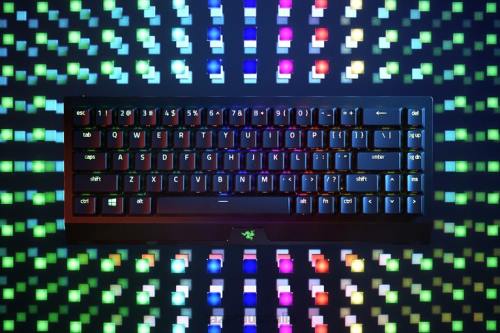 Keyboard Razer BlackWidow V3 Mini HyperSpeed - Yellow Switch - US Black 26T063